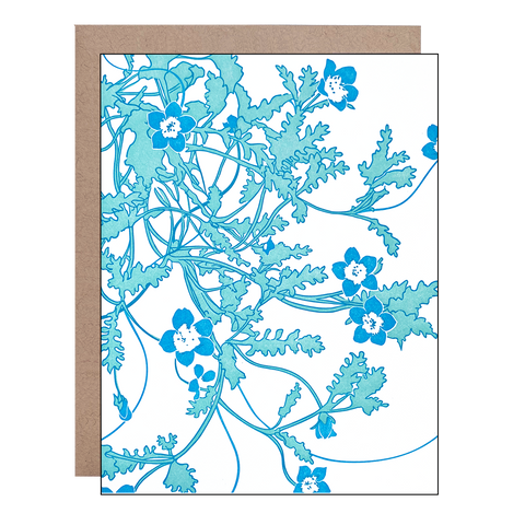 Blue Eyes Blank Card