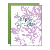 Wildflower Birthday Card