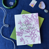 Wildflower Birthday Card