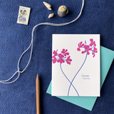Crossing Stems Friends Card