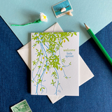 Vine Sprout Baby Card