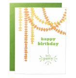 Marigold Garland Birthday Card