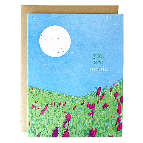 Moonlit Meadow Magic Card