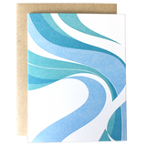 Fillmore Swirl Blank Card - Cool