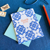 Lace Thank You Card